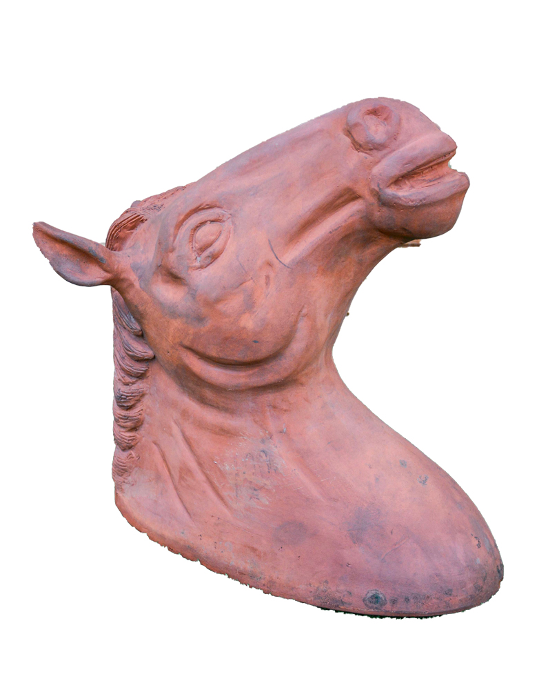 Testa di Cavallo in cotto