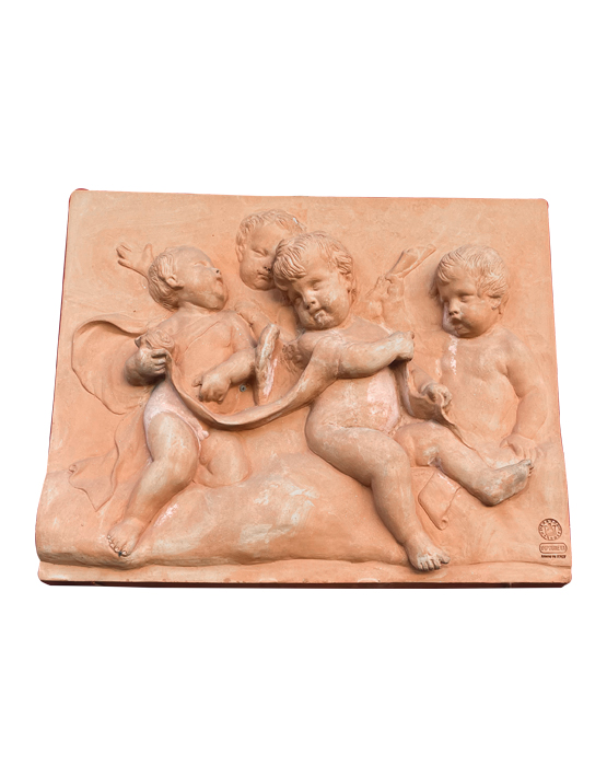 Bassorilievo putti danzanti