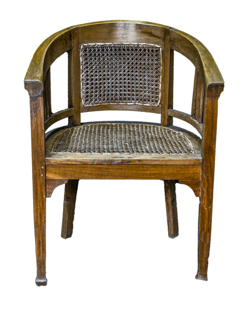 Sedia schienale curvo