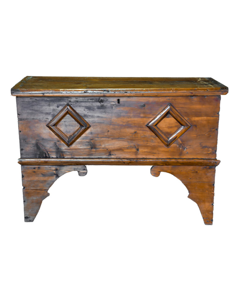 Cassapanca con gambe