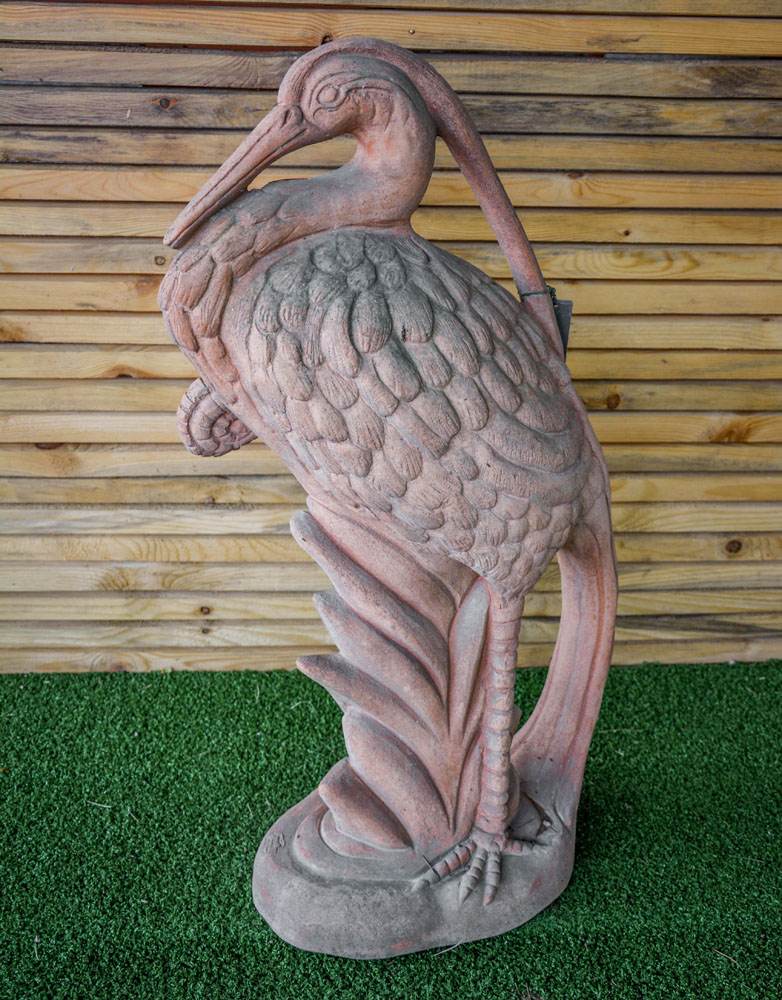 Fenicottero in cotto