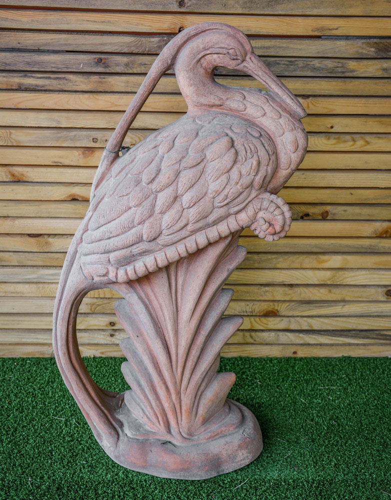 Fenicottero in cotto