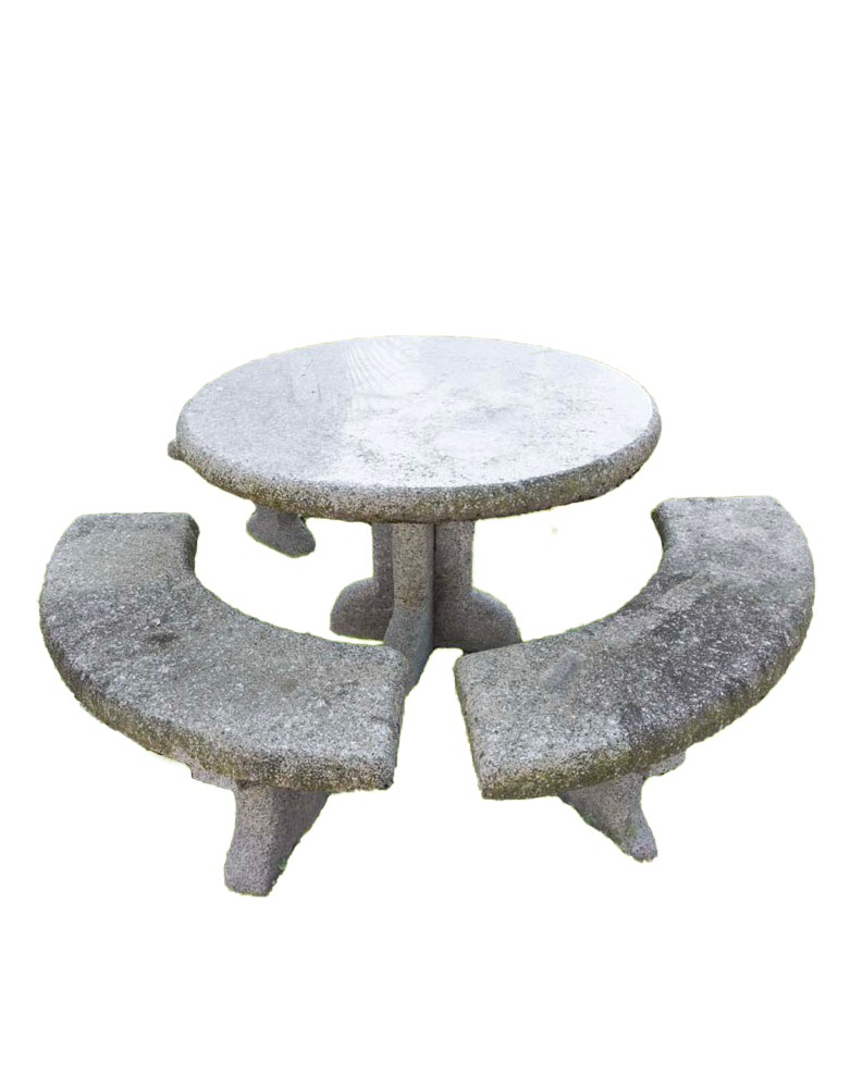 Tavolo Granito con Panche