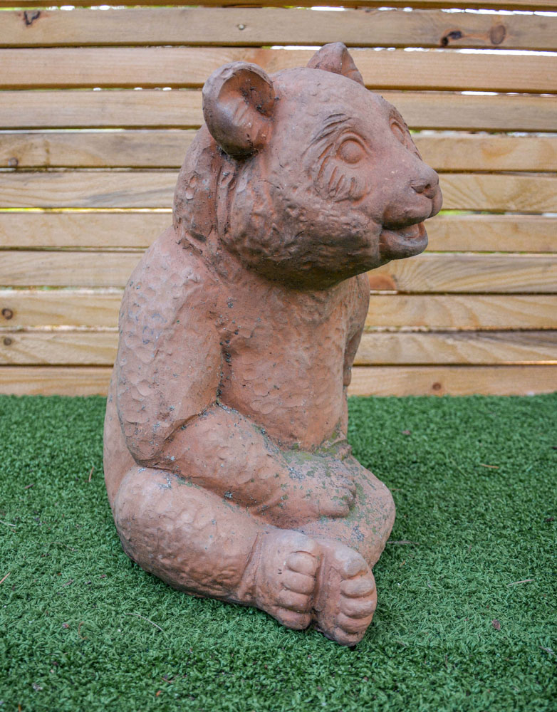 Cucciolo Orso in cotto - immagine 2