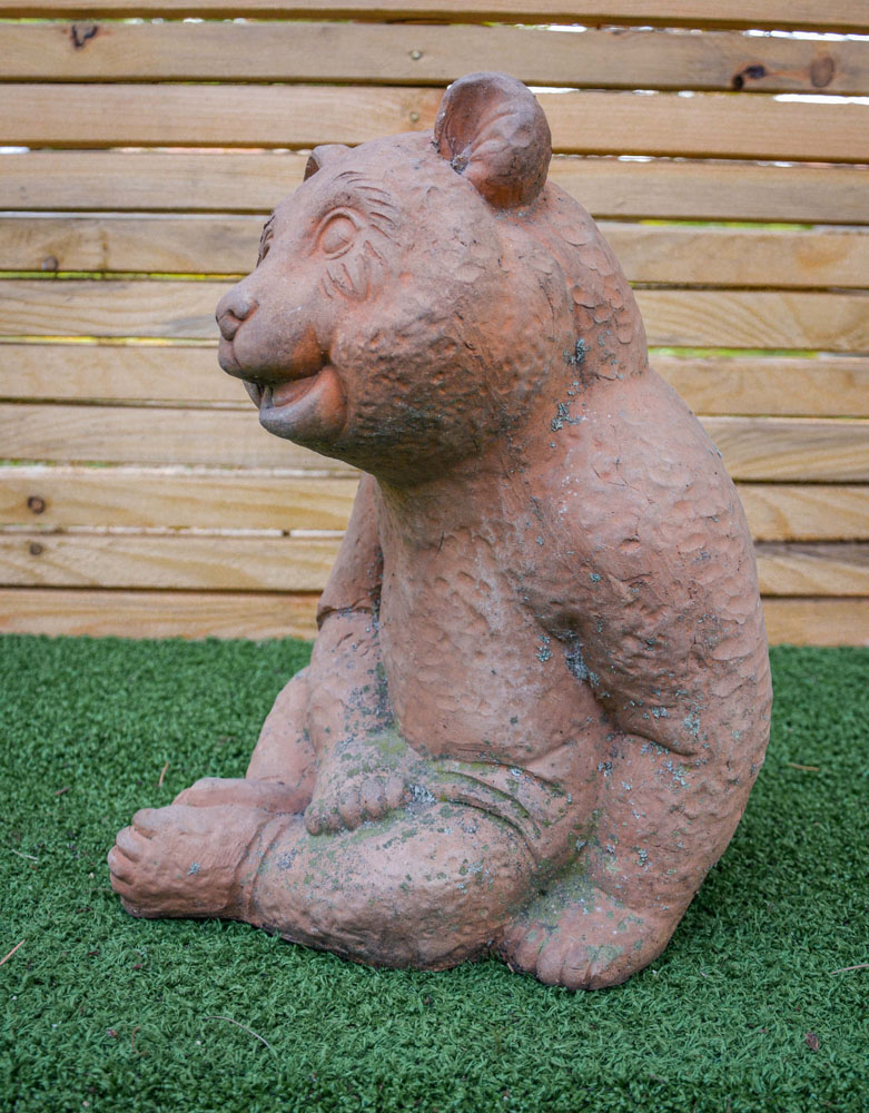 Cucciolo Orso in cotto - immagine 3