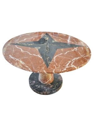 Tavolo Rotondo in Marmo