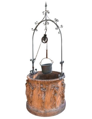Pozzo Terracotta Decorato