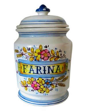 Barattolo Farina Fiori