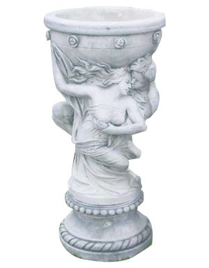 Porta Vaso Amore e Psiche
