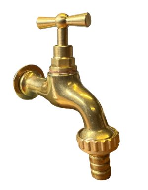 Rubinetto liscio ottone